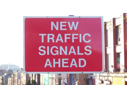 New traffic signals ahead