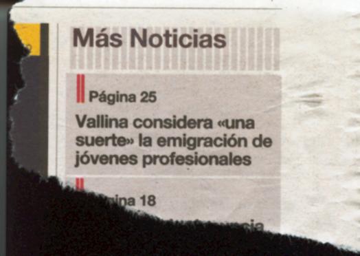 Pgina 25 - Vallina considera "una suerte" la emigracin de jvenes profesionales
